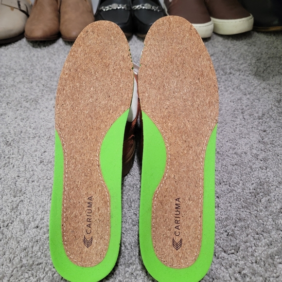 Cariuma Naioca Gum Picante Suede Off-White Logo Ruby Wine Sneaker - Picture 16 of 16